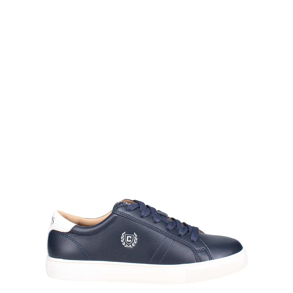 Chaps Brighton Court Sneaker Navy Blue White Mens Size 13 Low Top Casual Shoes